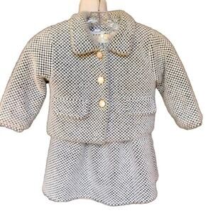 Girls 2 piece dress and jacket sz 10